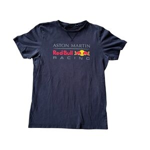 Aston Martin Red Bull Racing F1 T Shirt Mens Small Navy Formula 1 Graphic Tee